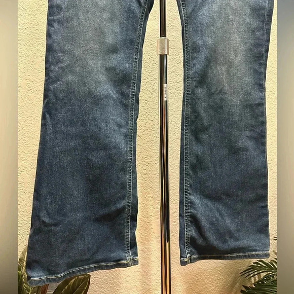 Ralph Lauren high rise bootleg legacy wash jeans women’s 16/33 - Picture 5 of 12